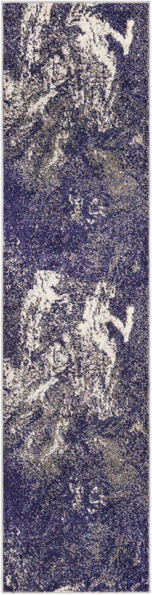 Gray 2' x 6' Haerfest Runner Area Rug Abstract Super Colorful Modern Vivid Carpet for Unique Interior Design Room Decorating for Sale at Rug Engine