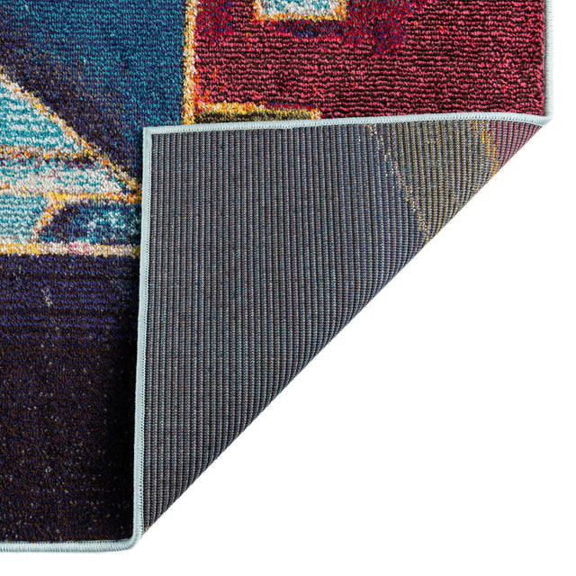 Multicolor 5' 3 x 8' Haerfest Rectangle Area Rug Abstract Super Colorful Modern Vivid Carpet for Unique Interior Design Room Decorating for Sale at Rug Engine