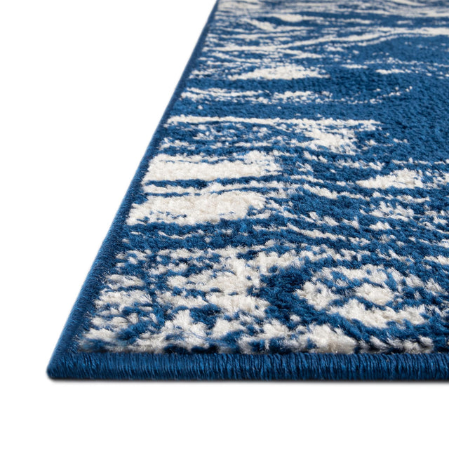 Navy Blue 10' x 13' 1 Lennon Rectangle Area Rug 100% Polypropylene Vintage Distressed Look Modern Contemporary Carpet for Home Decor for Sale at Rug Engine