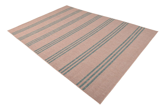 Pink and Aqua 7' 1 x 10' Jill Zarin Outdoor Rectangle Area Rug Weather Resistant for Patio, Deck, Terrace, Balcony, Porch Durable 100% Polypropylene Carpet for Outside for Sale at Rug Engine