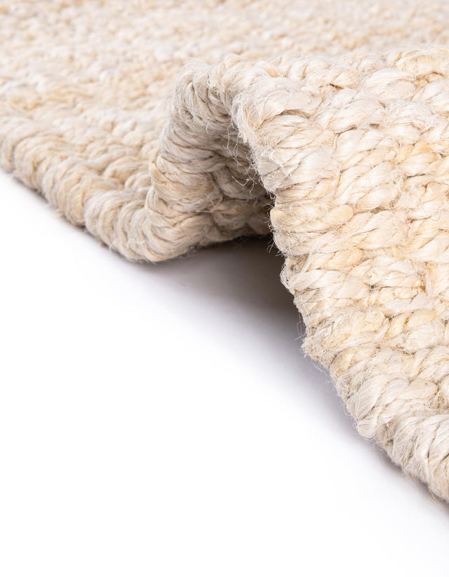 Ivory 1' 2 x 6' 1 Chunky Jute Table Runner Area Rug Decorative Dining Room Kitchen All Natural Material Table Cover 100% All Natural Jute Sustainable Eco-Friendly Carpet Mat for Natural Interior Design Homes for Sale at Rug Engine