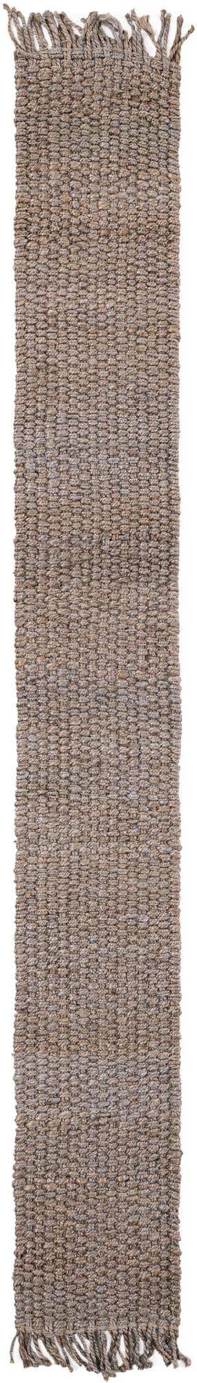 Gray 1' 2 x 10' Chunky Jute Table Runner Area Rug Decorative Dining Room Kitchen All Natural Material Table Cover 100% All Natural Jute Sustainable Eco-Friendly Carpet Mat for Natural Interior Design Homes for Sale at Rug Engine