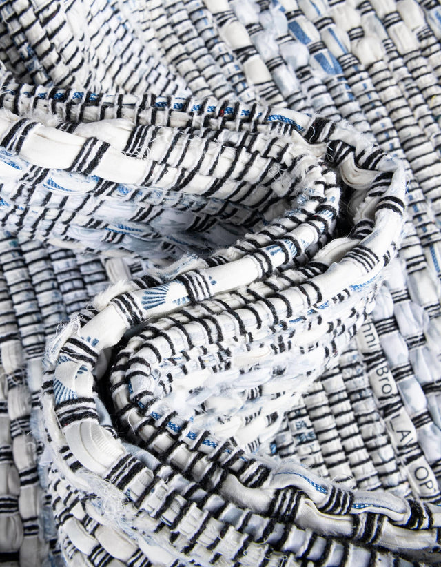 Ivory 1' 2 x 6' 1 Chindi Cotton Table Runner Area Rug Decorative Dining Room Kitchen All Natural Material Table Cover Interior Design Home Decor Carpet Mat for Sale at Rug Engine