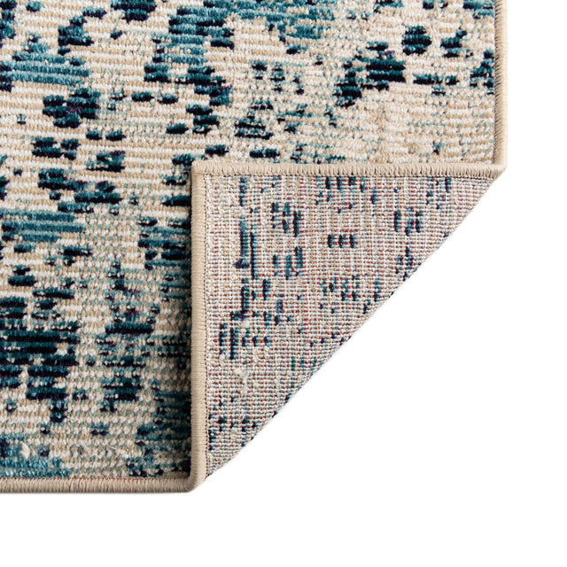 Ivory 2' x 6' Charm Runner Area Rug 100% Polypropylene With Jute Backing Traditional Vintage Distressed Look Carpet for Living Rooms Dining Office Space for Sale at Rug Engine