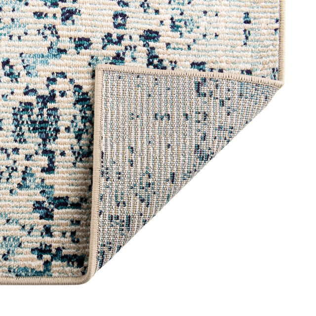Ivory 4' x 6' Charm Rectangle Area Rug 100% Polypropylene With Jute Backing Traditional Vintage Distressed Look Carpet for Living Rooms Dining Office Space for Sale at Rug Engine