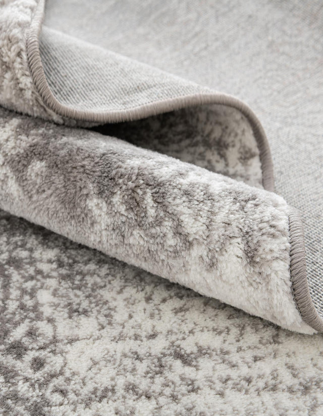 Light Gray 6' 1 x 6' 1 Sofia Octagon Area Rug Durable Easy Clean Stain Resistant Unique Carpet for Affordable Interior Home Design for Sale at Rug Engine