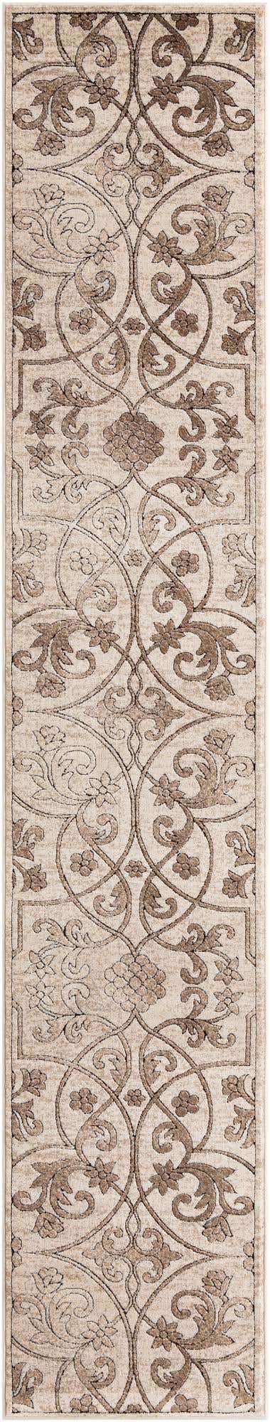 Dark Beige 2' 6 x 13' 1 Rushmore Runner Area Rug 55% Polypropylene & 45% Polyester Durable Quality Carpet for Indoor Home Decorating for Sale at Rug Engine