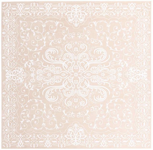 Beige 10' 8 x 10' 8 Rushmore Square Area Rug 55% Polypropylene & 45% Polyester Durable Quality Carpet for Indoor Home Decorating for Sale at Rug Engine