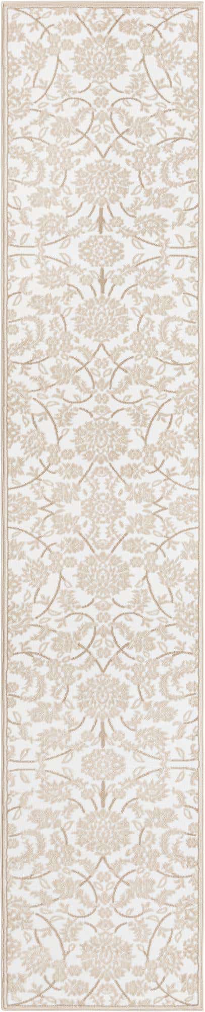 Snow White 2' 6 x 13' 1 Rushmore Runner Area Rug 55% Polypropylene & 45% Polyester Durable Quality Carpet for Indoor Home Decorating for Sale at Rug Engine