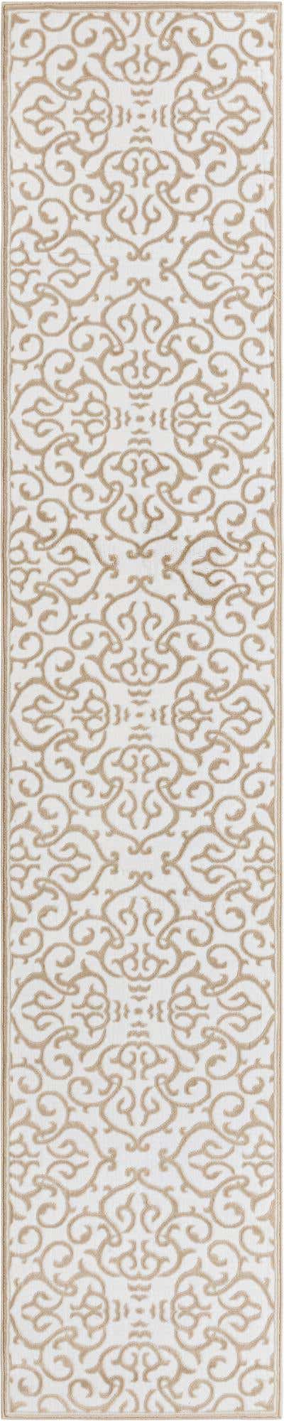 Snow White 2' 6 x 13' 1 Rushmore Runner Area Rug 55% Polypropylene & 45% Polyester Durable Quality Carpet for Indoor Home Decorating for Sale at Rug Engine