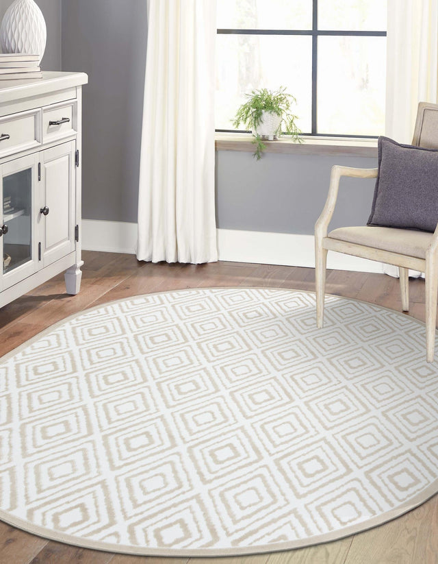 Snow White 3' 3 x 5' 3 Hermitage Oval Area Rug 55% Polypropylene & 45% Polyester Easy Clean Stain-Resistant Carpet for Living, Office, Dorm Rooms for Sale at Rug Engine