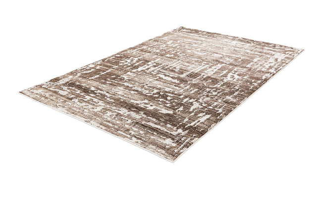 Chocolate Brown 5' 3 x 8' Hermitage Rectangle Area Rug 55% Polypropylene & 45% Polyester Easy Clean Stain-Resistant Carpet for Living, Office, Dorm Rooms for Sale at Rug Engine