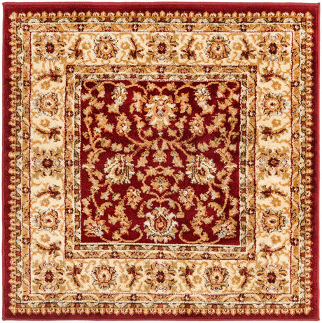 Red 3' 1 x 3' 1 Voyage Square Area Rug