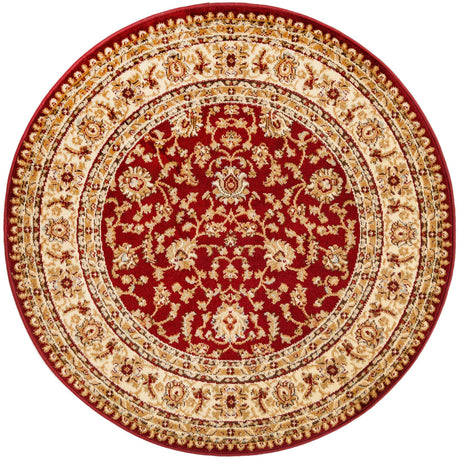Red 4' 1 x 4' 1 Voyage Round Area Rug
