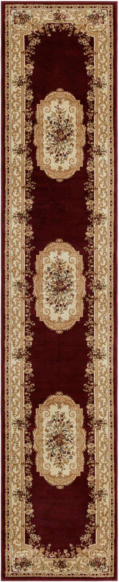 Red 2' 7 x 13' 1 Versailles Runner Area Rug