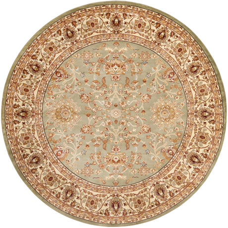 Light Green 10' x 10' Voyage Round Area Rug