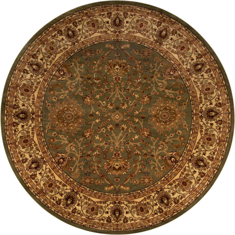Light Green 13' 1 x 13' 1 Voyage Round Area Rug