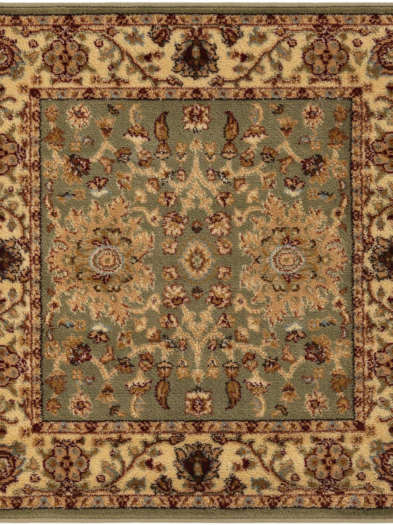 Light Green 3' 1 x 3' 1 Voyage Square Area Rug