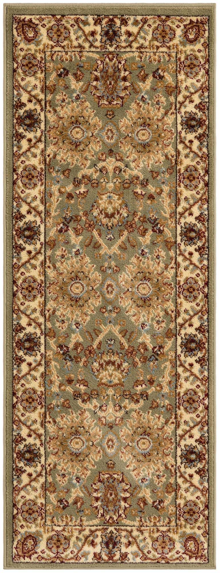 Light Green 2' x 5' 3 Voyage Runner Area Rug