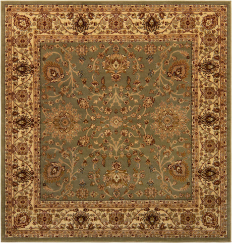 Light Green 7' 1 x 7' 1 Voyage Square Area Rug