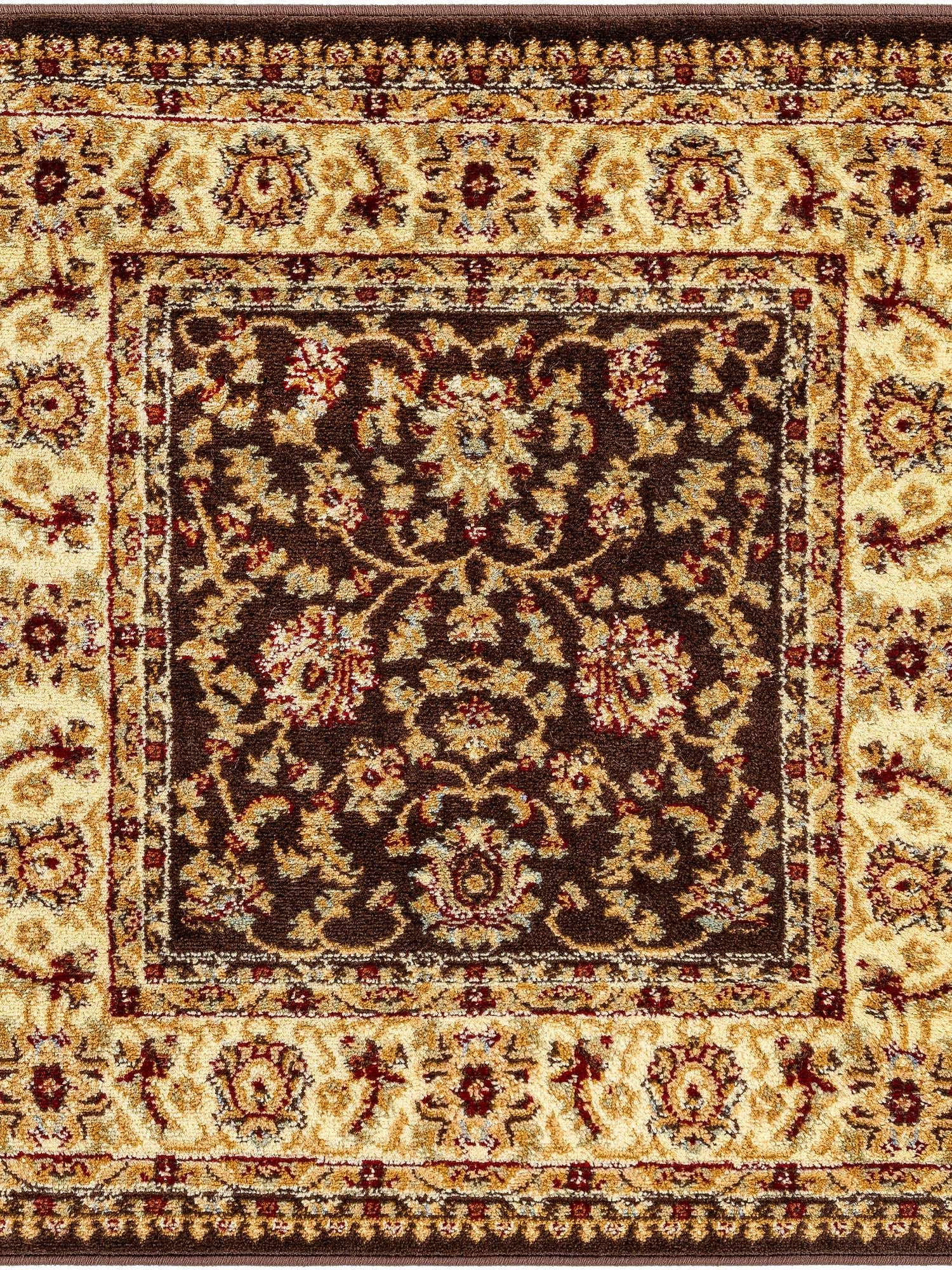 Brown 3' 1 x 3' 1 Voyage Square Area Rug