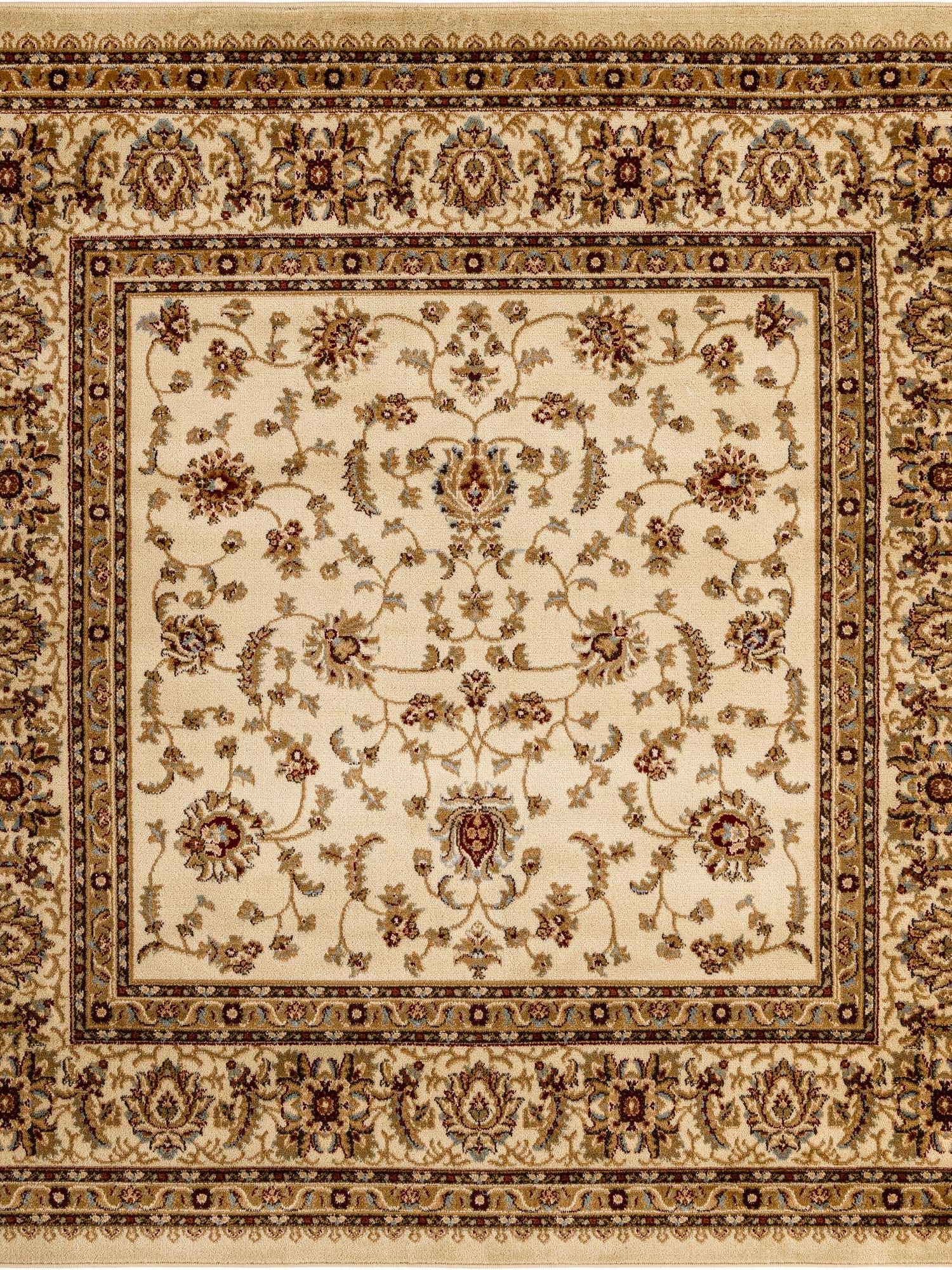 Cream 7' 1 x 7' 1 Voyage Square Area Rug