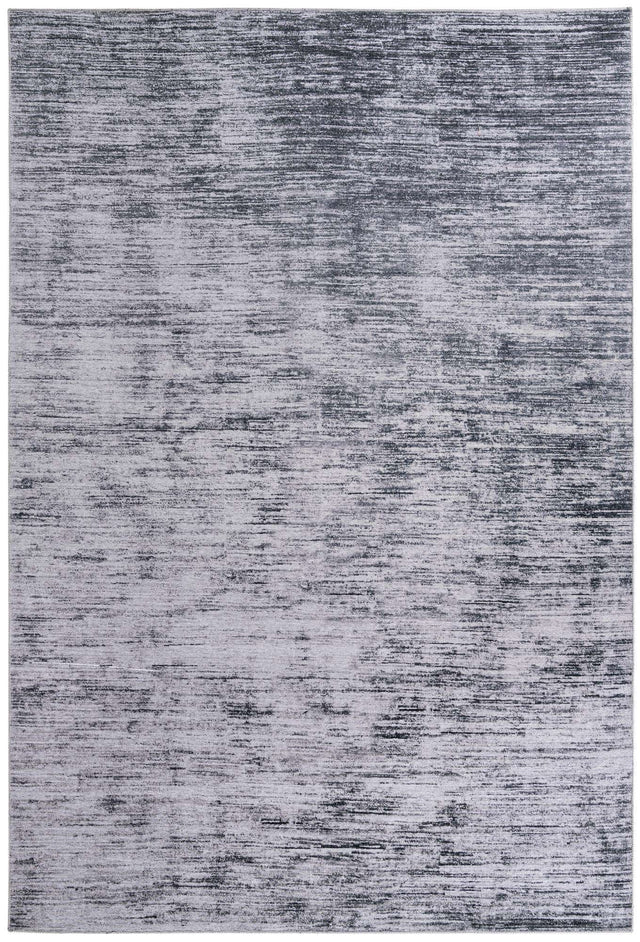 Gray 8' 4 x 12' Asha Rectangle Area Rug 100% Chenille Cotton Easy Clean Indoor Living Dining Bedroom Office Carpet for Sale at Rug Engine