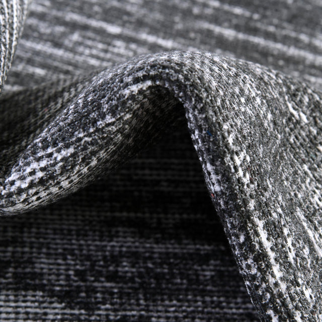 Gray 2' 6 x 10' Asha Runner Area Rug 100% Chenille Cotton Easy Clean Indoor Living Dining Bedroom Office Carpet for Sale at Rug Engine