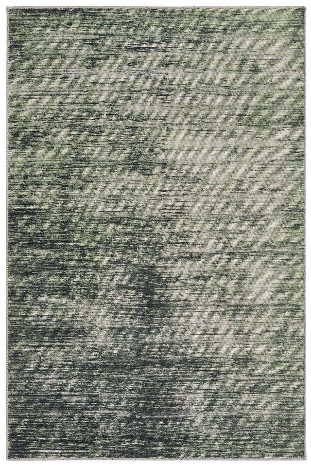 Green 4' x 6' Asha Rectangle Area Rug 100% Chenille Cotton Easy Clean Indoor Living Dining Bedroom Office Carpet for Sale at Rug Engine