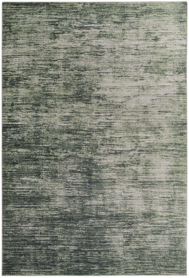 Green 8' 4 x 12' Asha Rectangle Area Rug 100% Chenille Cotton Easy Clean Indoor Living Dining Bedroom Office Carpet for Sale at Rug Engine