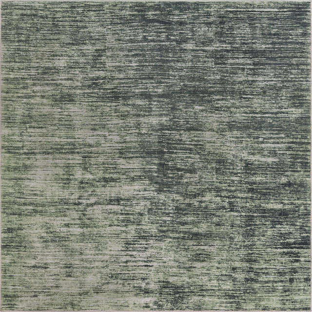 Green 7' 7 x 7' 7 Asha Square Area Rug 100% Chenille Cotton Easy Clean Indoor Living Dining Bedroom Office Carpet for Sale at Rug Engine