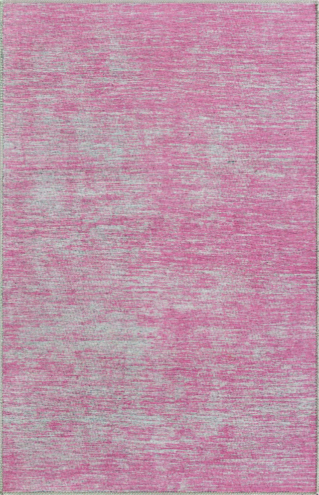 Pink 3' 6 x 5' 6 Asha Rectangle Area Rug 100% Chenille Cotton Easy Clean Indoor Living Dining Bedroom Office Carpet for Sale at Rug Engine