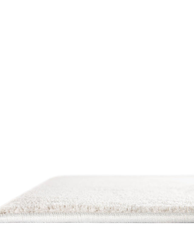 Cloud Gray 3' 3 x 3' 3 Everyday Solid Square Area Rug 100% Polypropylene With Felt Backing Easy Clean Simple Carpet for Minimalist Room Decorating for Sale at Rug Engine