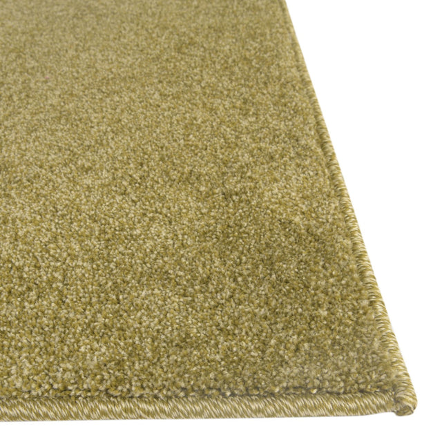 Fem Green 3' 3 x 3' 3 Everyday Solid Square Area Rug 100% Polypropylene With Felt Backing Easy Clean Simple Carpet for Minimalist Room Decorating for Sale at Rug Engine