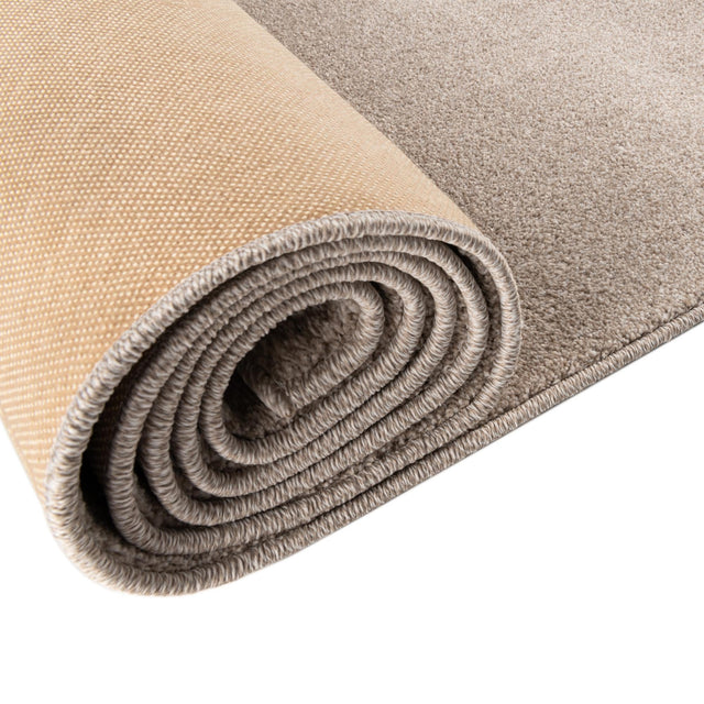 Sea Salt Ivory 3' x 5' 3 Everyday Solid Rectangle Area Rug 100% Polypropylene With Felt Backing Easy Clean Simple Carpet for Minimalist Room Decorating for Sale at Rug Engine