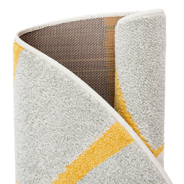 Gray 10' x 10' Whimsy Kids Round Area Rug for Baby Nursery, Toddler Playroom, Bedrooms