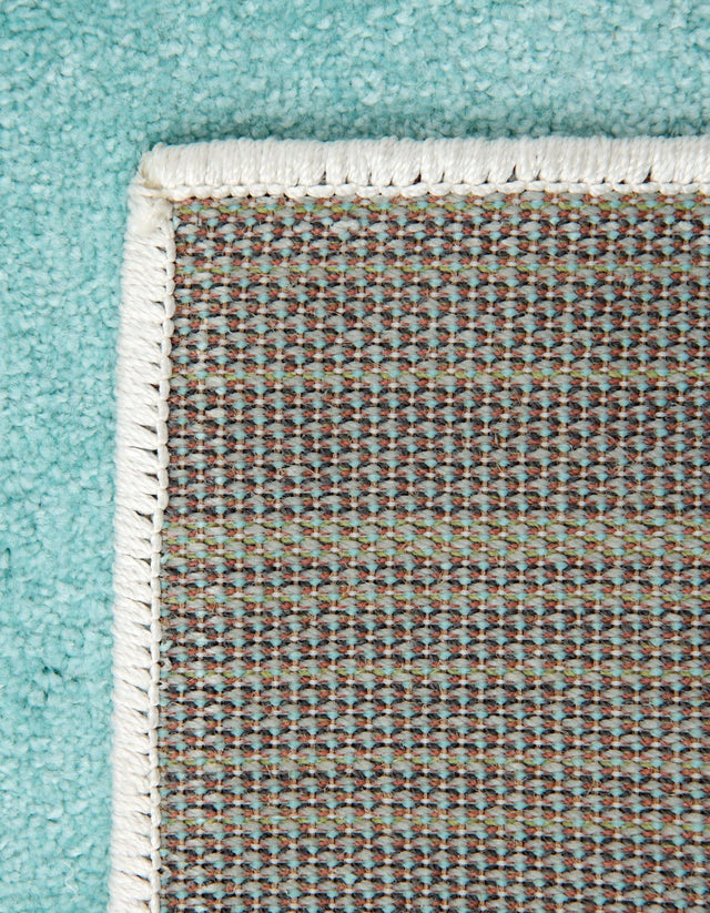 Multicolor 2' 2 x 6' Whimsy Kids Runner Area Rug for Baby Nursery, Toddler Playroom, Bedrooms