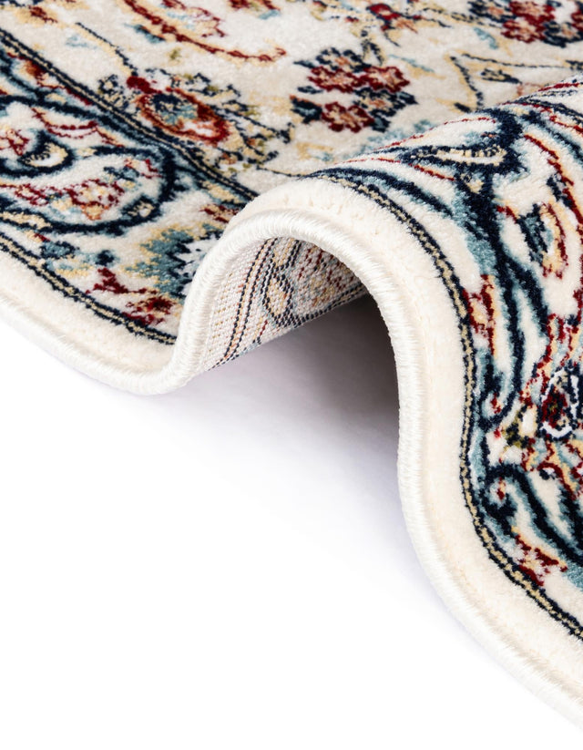 Ivory 2' x 3' 1 Narenj Oval Area Rug 85% Polypropylene & 15% Polyester Traditional Classic Carpet for Living, Dining, Bedrooms, Office for Sale at Rug Engine