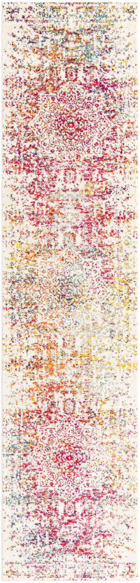 Light Multicolor 2' 7 x 11' Richmond Runner Area Rug Vintage Distressed Look Traditional Design Carpet for Unique Home Interior Design for Sale at Rug Engine