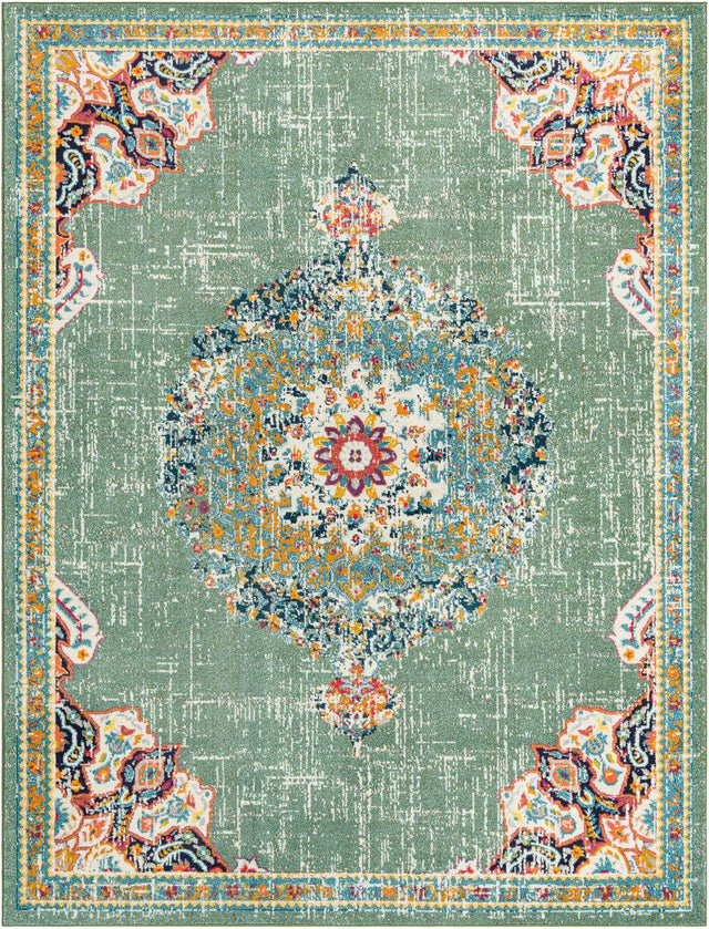 Green 10' x 13' 1 Penrose Rectangle Area Rug