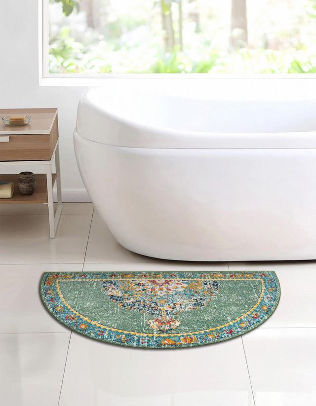 Green 2' 2 x 3' 7 Penrose Hearth Area Rug