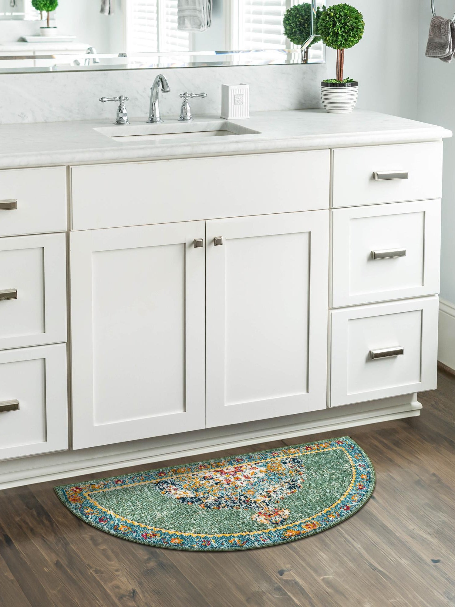 Green 3' 1 x 6' 1 Penrose Hearth Area Rug