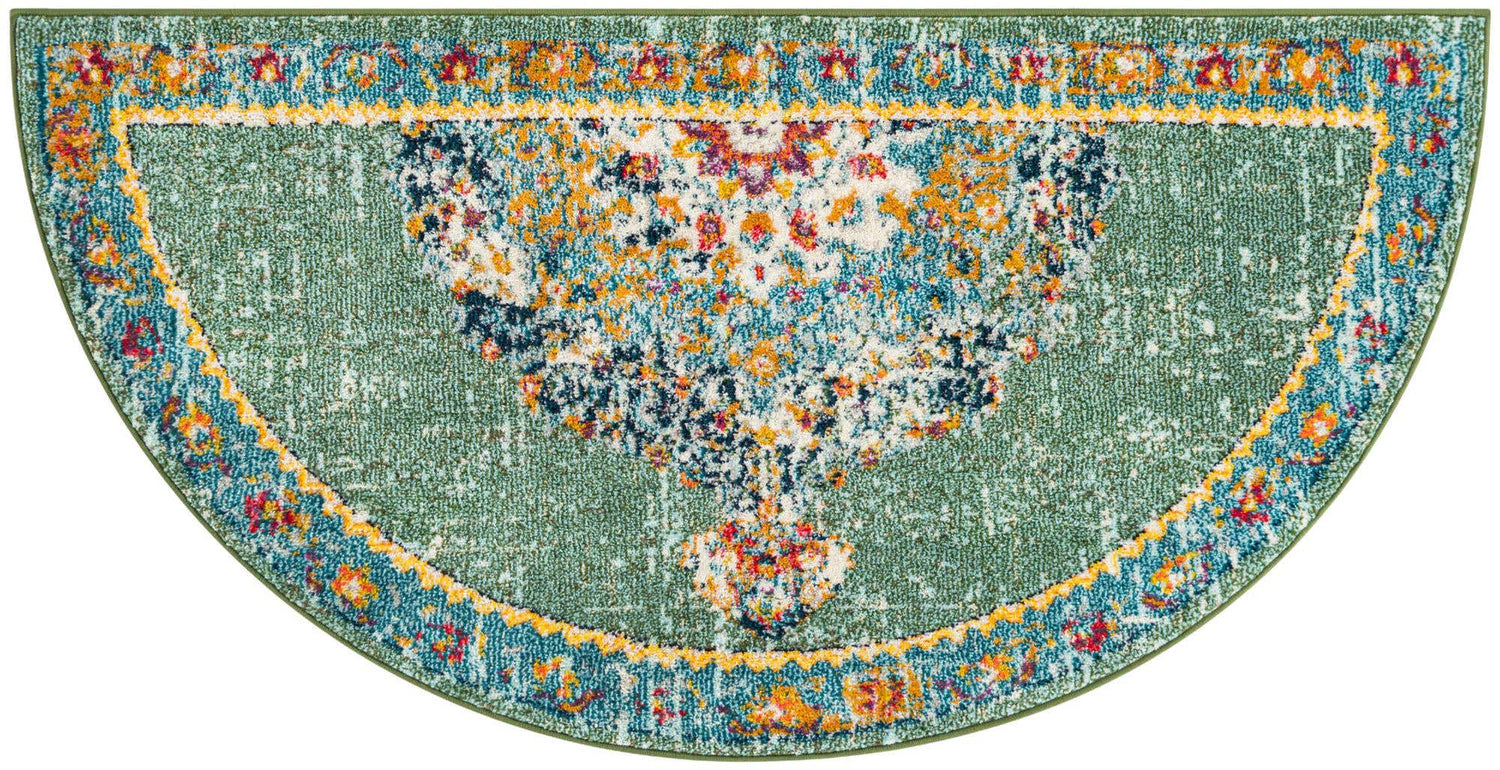 Green 3' 1 x 6' 1 Penrose Hearth Area Rug