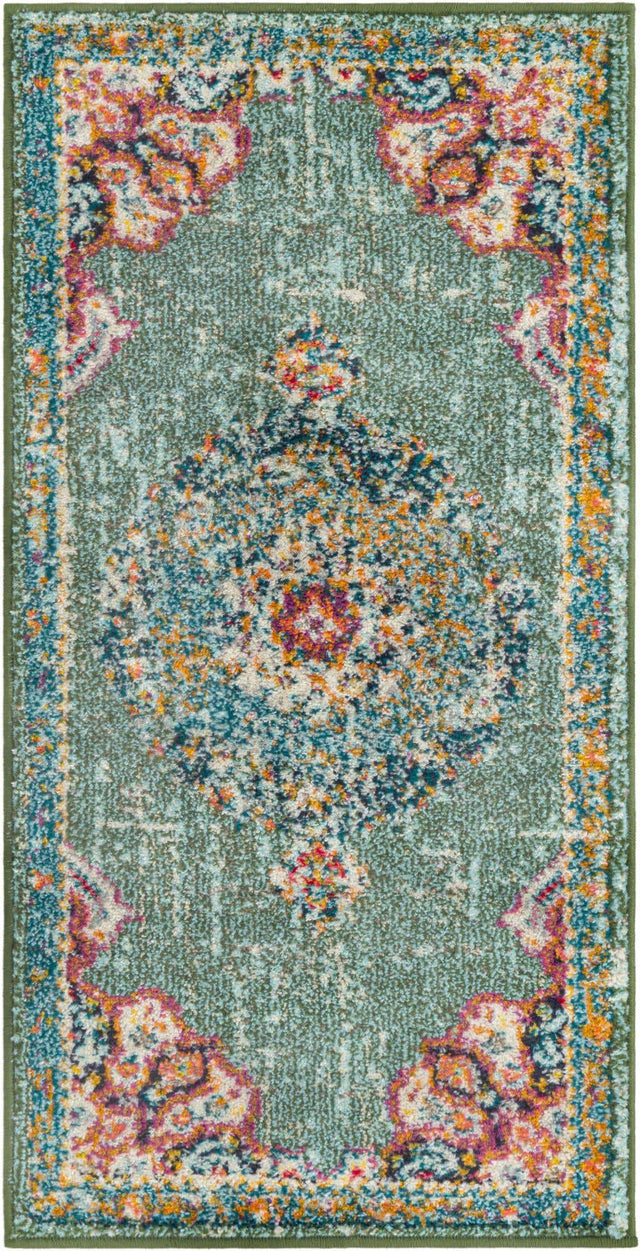 Green 2' x 4' 1 Penrose Runner Area Rug