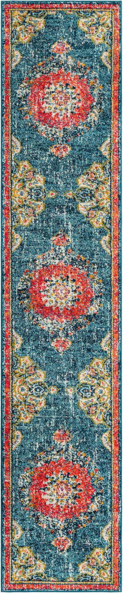 Blue 2' 7 x 13' 1 Penrose Runner Area Rug