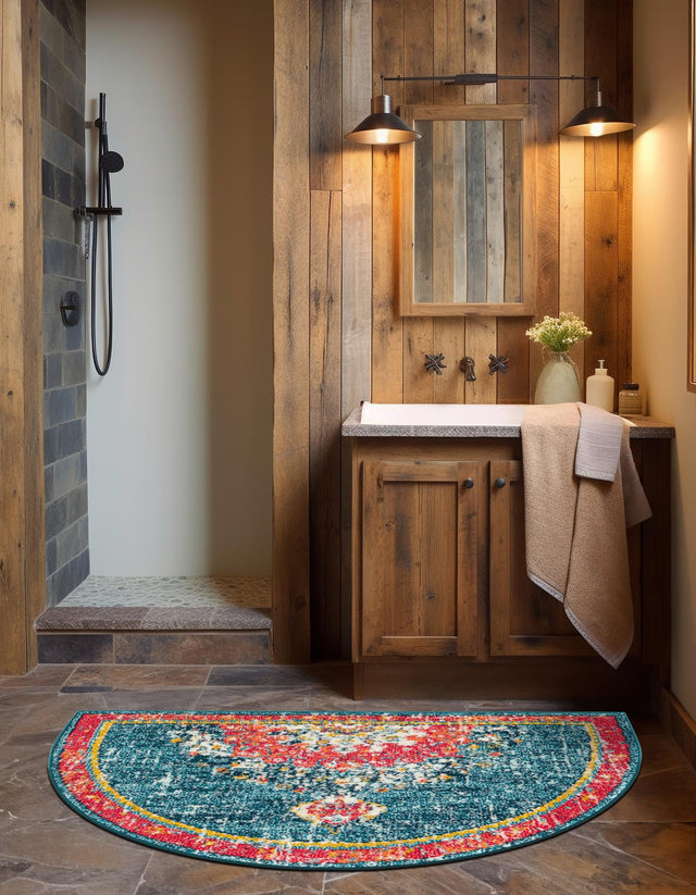 Blue 2' 2 x 3' 7 Penrose Hearth Area Rug