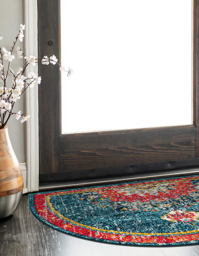 Blue 2' 2 x 3' 7 Penrose Hearth Area Rug