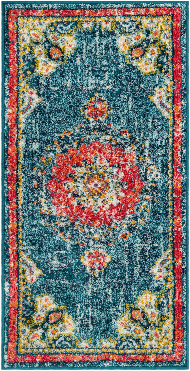 Blue 2' x 4' 1 Penrose Runner Area Rug