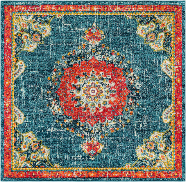Blue 6' 1 x 6' 1 Penrose Square Area Rug