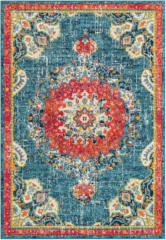 Blue 6' 1 x 9' Penrose Rectangle Area Rug
